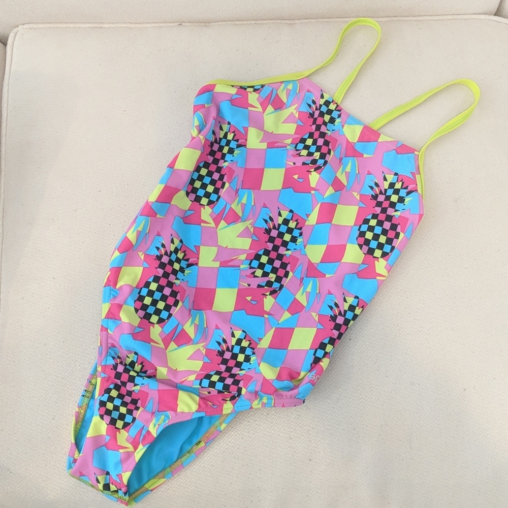 Worn 1x Speedo size 30 Flipturns Practice and Suit